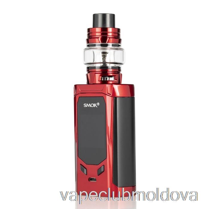 Kit Vape Pod Smok R-kiss 200w și Tfv8 Baby V2 Kit De Pornire Roșu